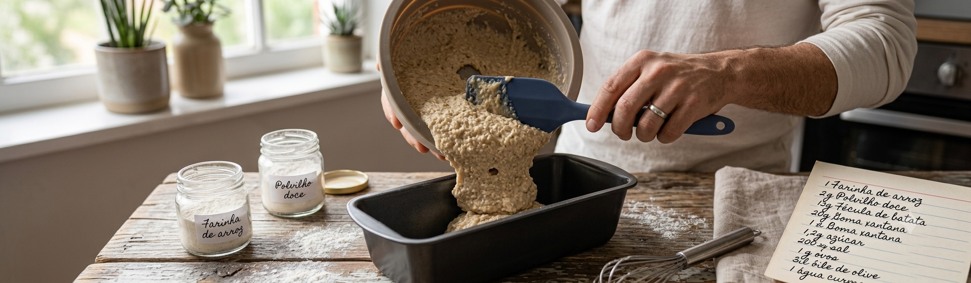 Pão Sem Glúten Fofinho: A Receita que Não Esfarela